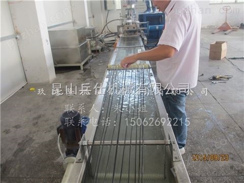 PET涤纶废丝造粒机_破布料回收生产线设备