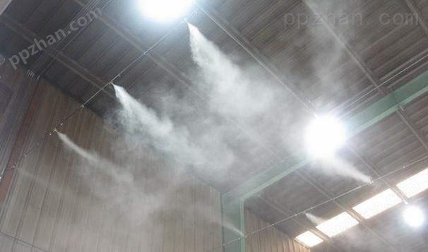 湿式降尘之喷雾降尘加湿器