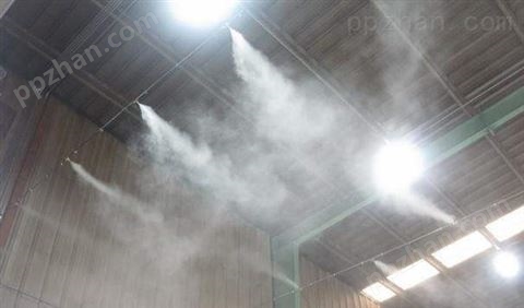 家具厂车间喷雾除尘设备​