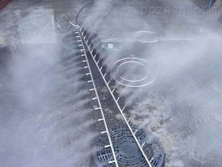 高压微雾降尘系统 车间喷雾降温降尘设备